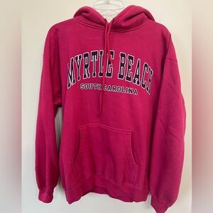Myrtle Beach Women's Pink Hoodie